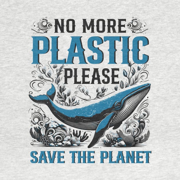 No More Plastic Please Science Earth Day by ArtbyJester